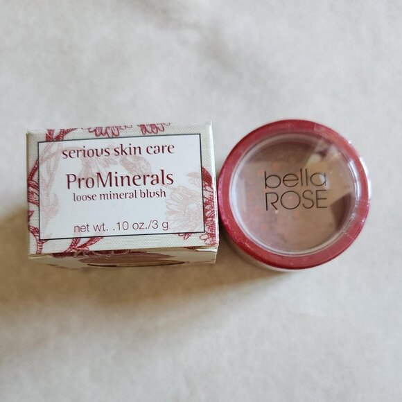 Bella Rose Serious Skin Care Pro Minerals loose mineral blush in Gleaming Mars - Picture 1 of 7